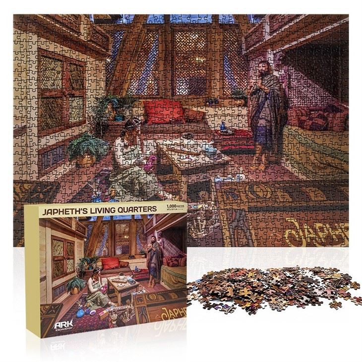 Flat High-definition Paper Oil Painting Puzzle